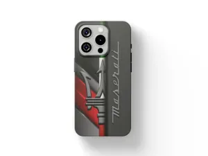 Maserati Smartphone Hülle Drift Rennsport Optik